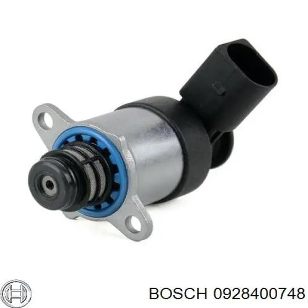 Válvula de regulação de pressão (válvula de redução da Bomba de Combustível de Pressão Alta) Common-Rail-System 0928400748 Bosch