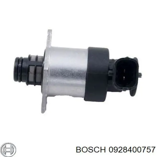 0928400757 Bosch Válvula de regulação de pressão (válvula de redução da Bomba de Combustível de Pressão Alta) Common-Rail-System