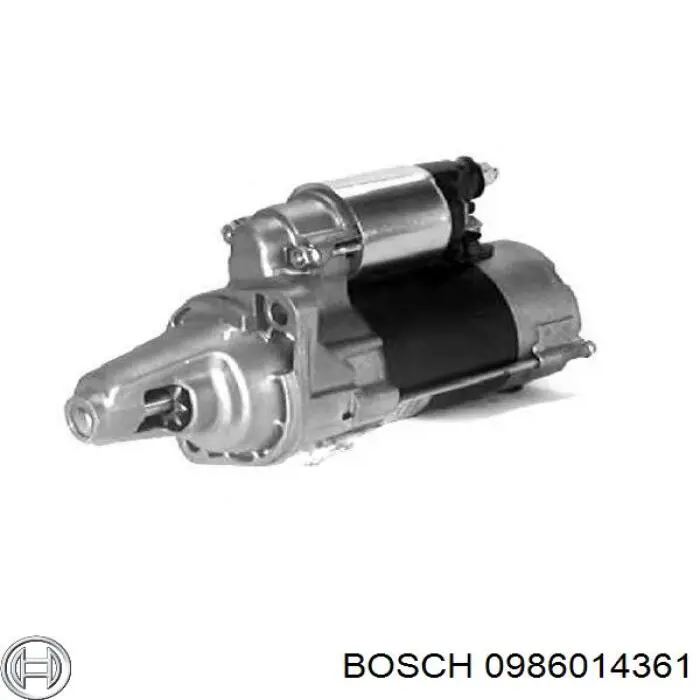 Motor de arranco 0986014361 Bosch