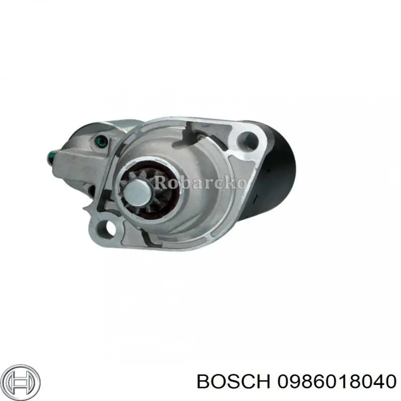 Motor de arranco Bosch 0986018040 preço, a partir de 57,10 USD
