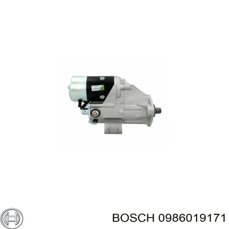 Motor de arranco 0986019171 Bosch