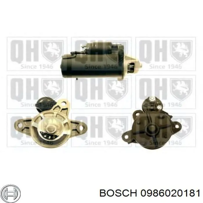 Motor de arranco Bosch 0986020181 preço, a partir de 183,69 USD