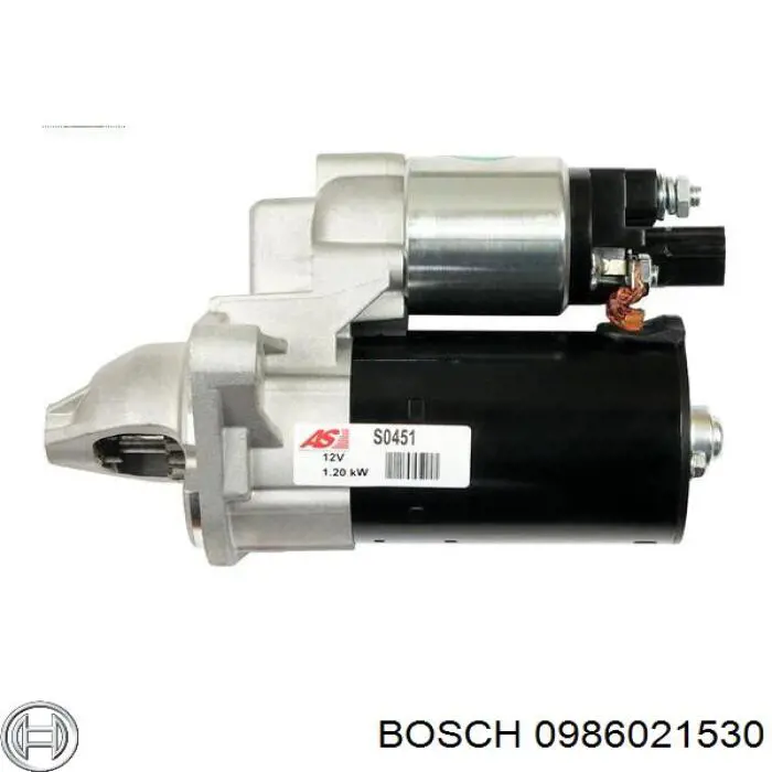 Compre 0986021530 Bosch Motor de arranco