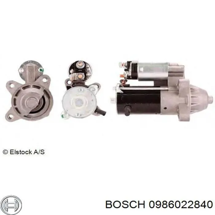Motor de arranco Bosch 0986022840 preço, a partir de 107,55 USD
