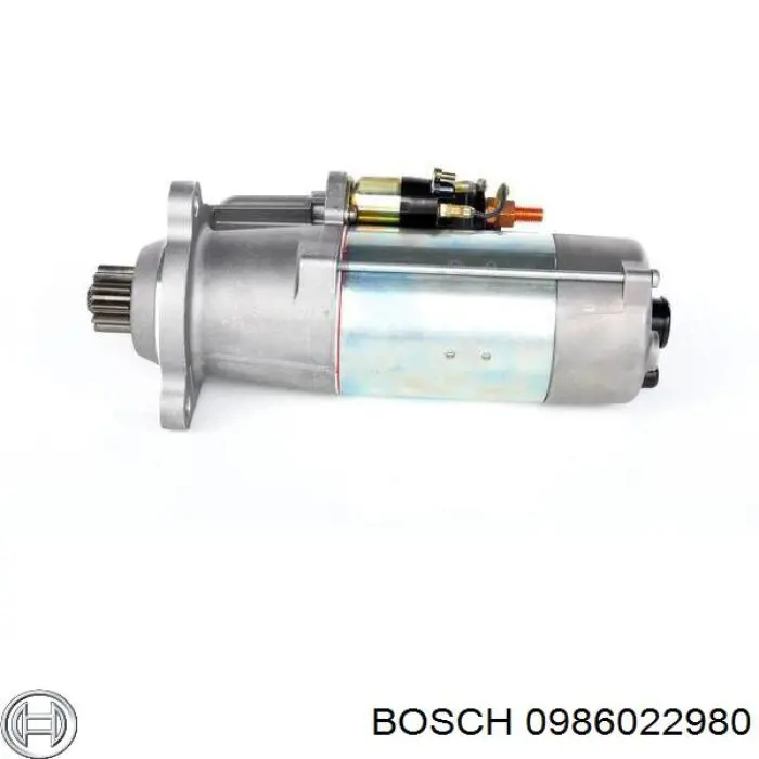 Compre 0986022980 Bosch Motor de arranco