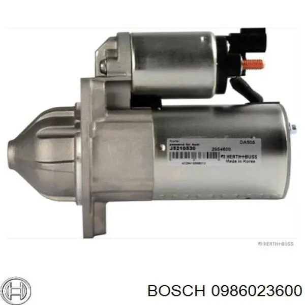 Compre 0986023600 Bosch Motor de arranco