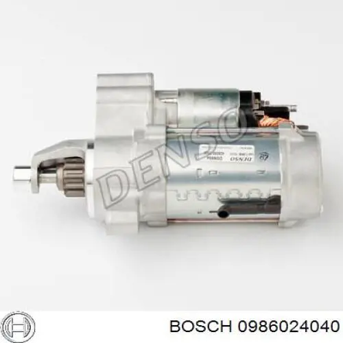 Compre 0986024040 Bosch Motor de arranco