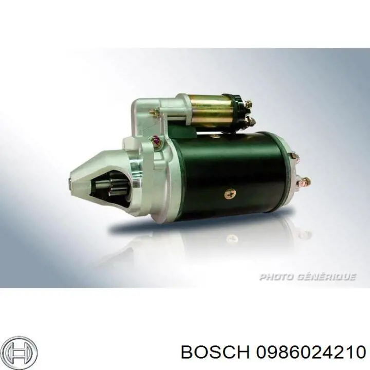 Motor de arranco 0986024210 Bosch