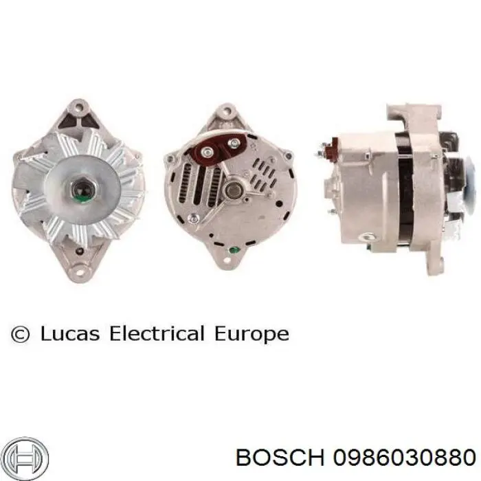 Gerador 0986030880 Bosch