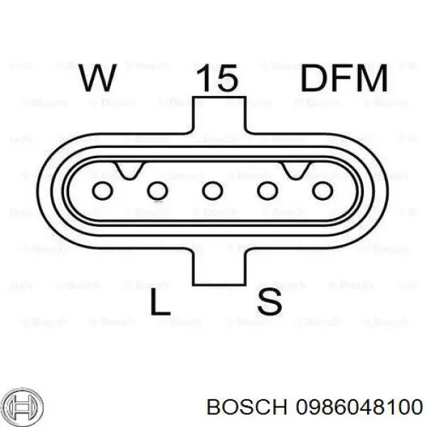 Compre 0986048100 Bosch Gerador