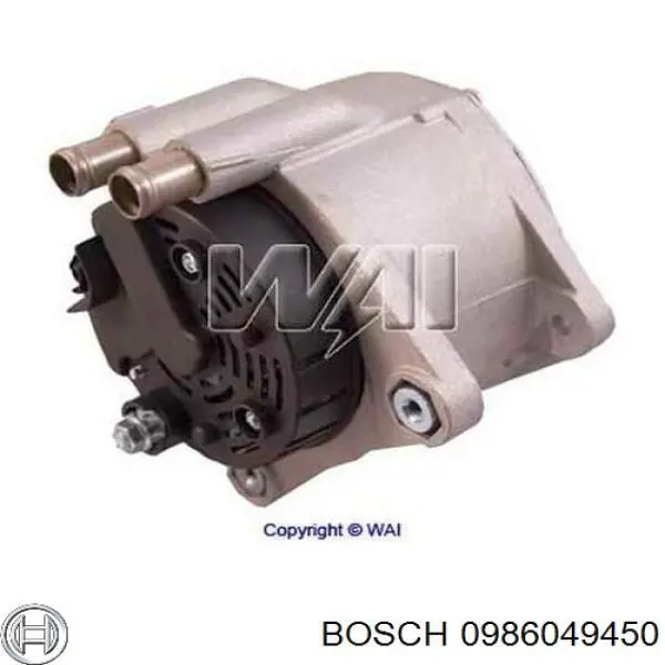 Gerador 0986049450 Bosch