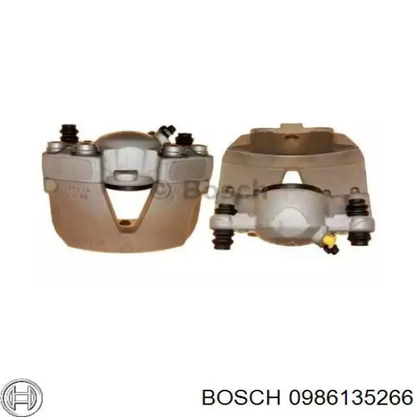 Compre 0986135266 Bosch Suporte do freio dianteiro direito