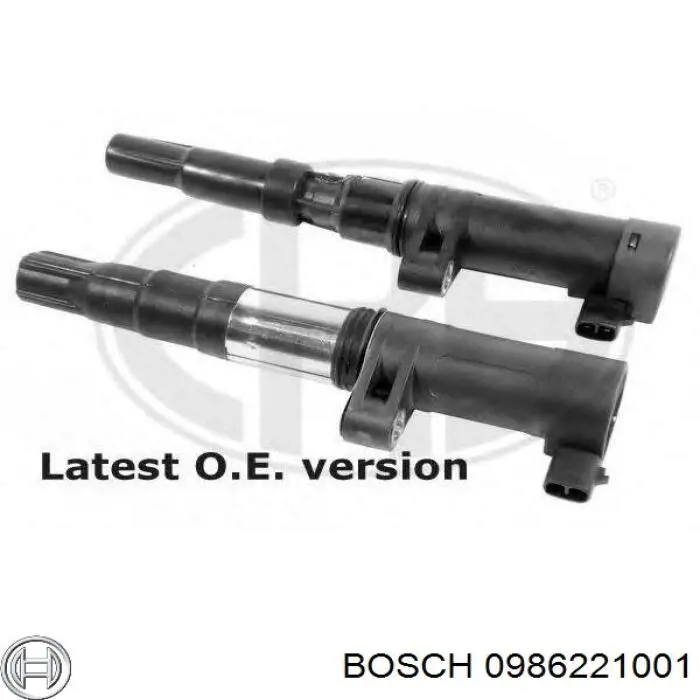 Compre 0986221001 Bosch Bobina de ignição
