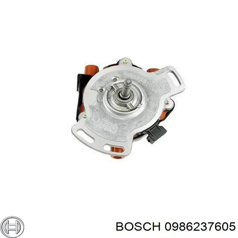 Distribuidor de ignição (distribuidor) 0237502001 Bosch