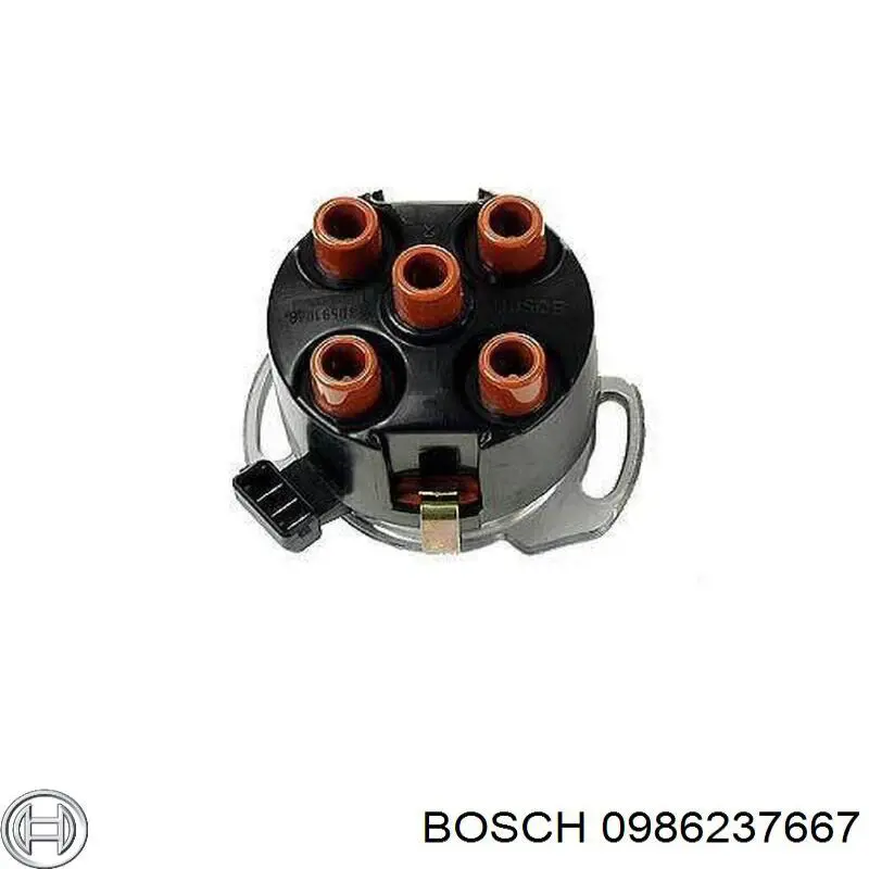 Compre 0986237667 Bosch Distribuidor de ignição (distribuidor)
