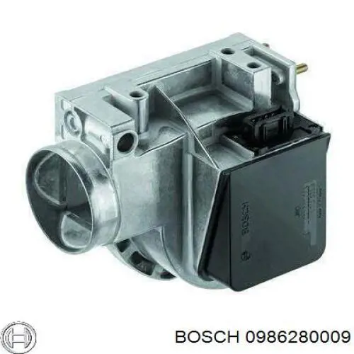Sensor de fluxo (consumo) de ar, medidor de consumo M.A.F. - (Mass Airflow) Bosch 0986280009 preço, a partir de 528,91 USD