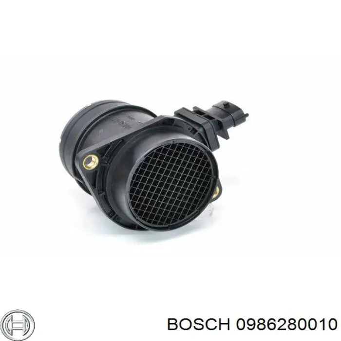 Compre 0986280010 Bosch Sensor de fluxo (consumo) de ar, medidor de consumo M.A.F. - (Mass Airflow)