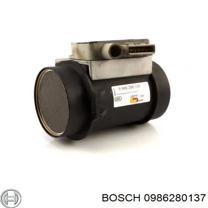 Compre 0986280137 Bosch Sensor de fluxo (consumo) de ar, medidor de consumo M.A.F. - (Mass Airflow)