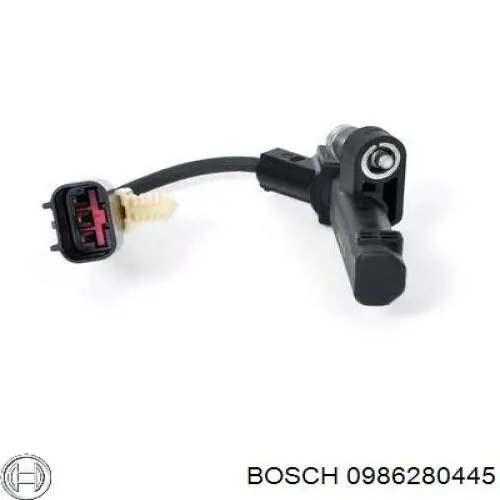 Sensor de posição (de revoluções) de cambota 0986280445 Bosch