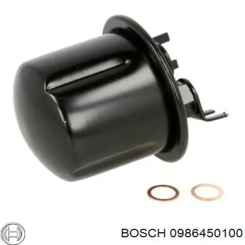 Filtro de combustível 0986450100 Bosch