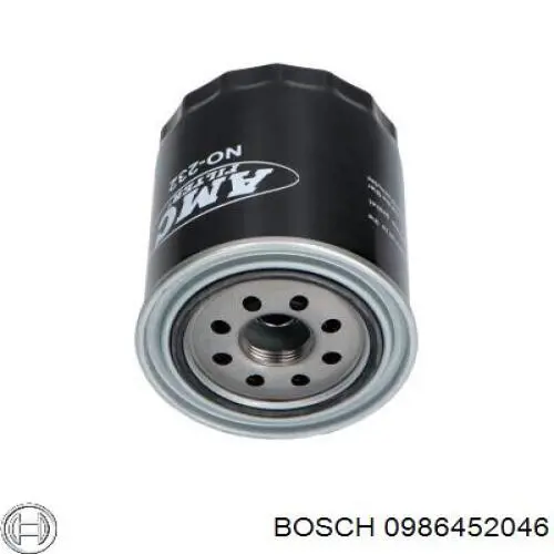 Filtro de óleo Bosch 0986452046 preço, a partir de 12,95 USD
