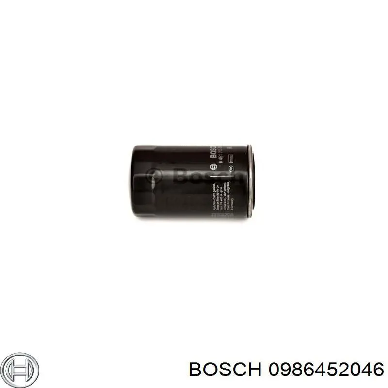 Filtro de óleo 0986452046 Bosch