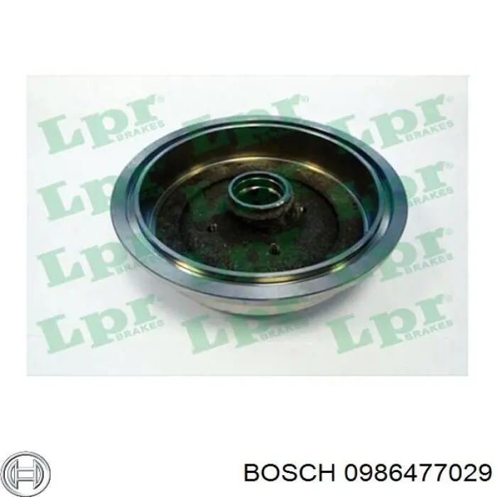 Compre 0986477029 Bosch Tambor do freio traseiro