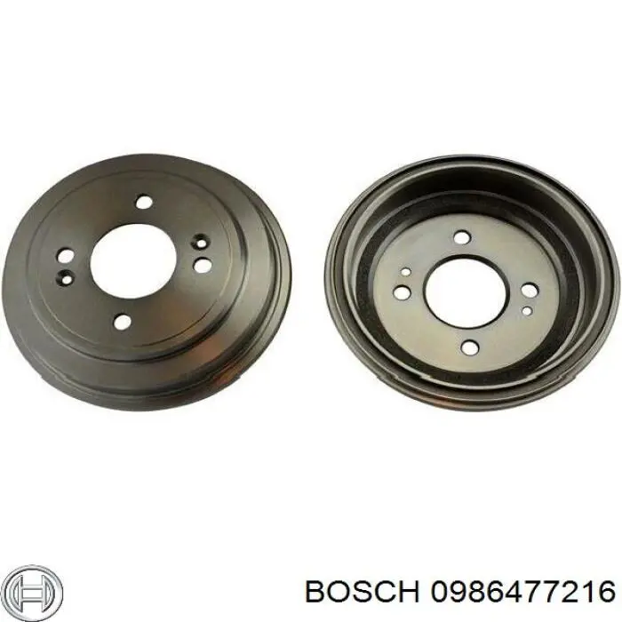 Compre 0986477216 Bosch Tambor do freio traseiro