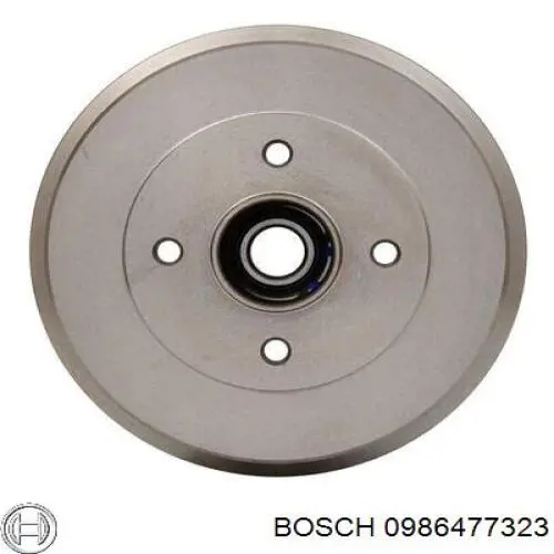 TA0409C Japan Parts Tambor do freio traseiro
