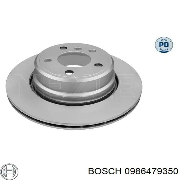 Compre 0986479350 Bosch Disco do freio traseiro