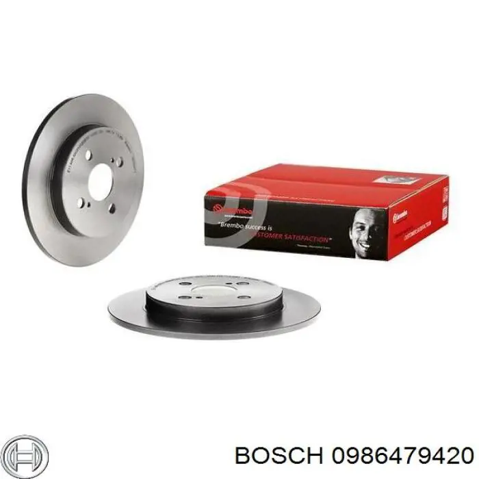 Compre 0986479420 Bosch Disco do freio traseiro