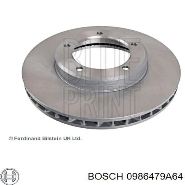 Disco do freio dianteiro Bosch 0986479A64 preço, a partir de 83,16 USD