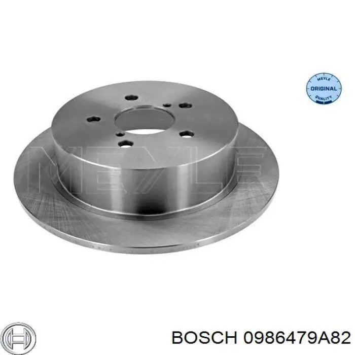 Compre 0986479A82 Bosch Disco do freio traseiro