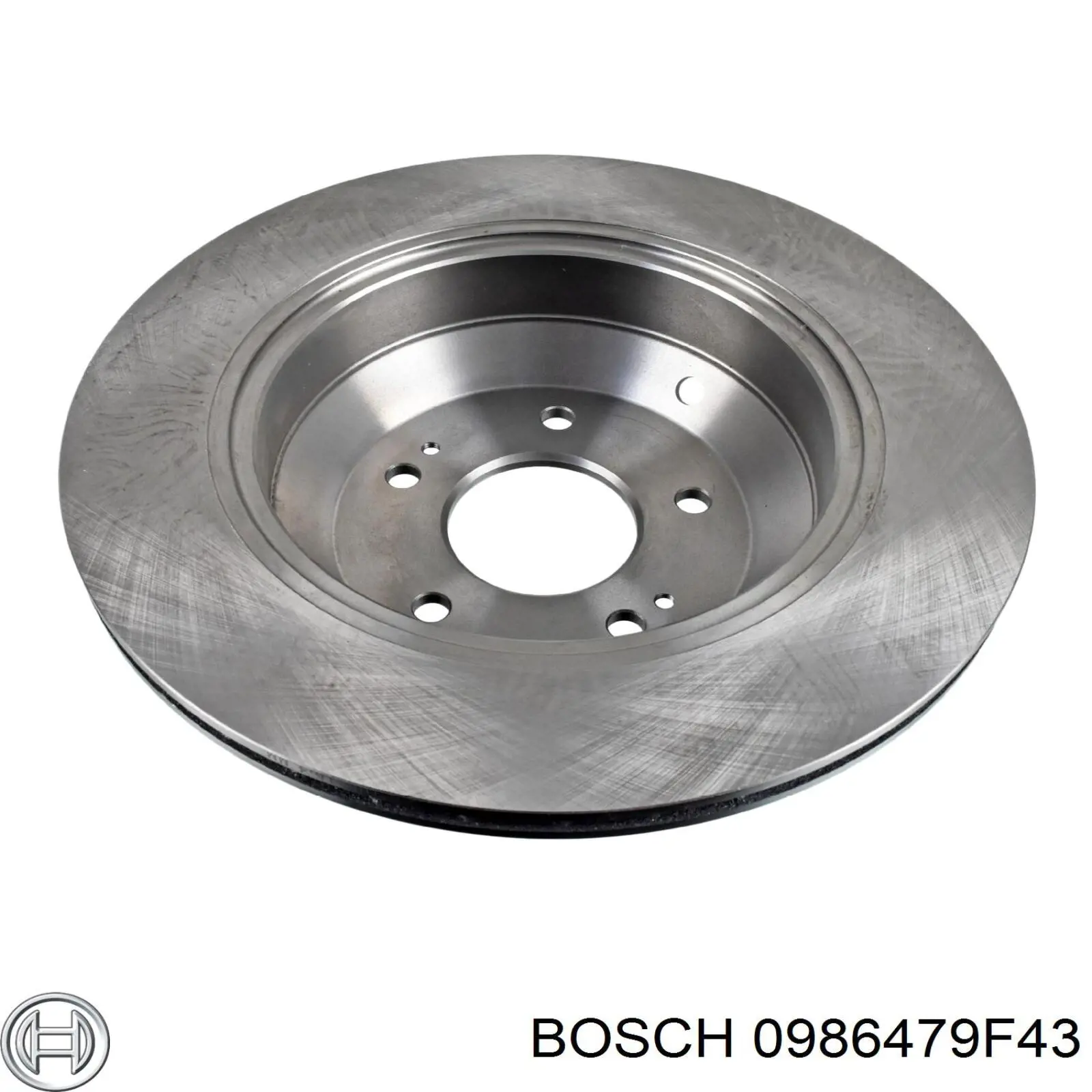 0986479F43 Bosch Disco do freio traseiro