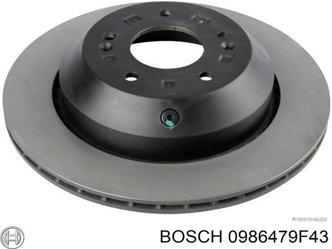 Disco do freio traseiro Bosch 0986479F43 preço, a partir de 74,04 USD