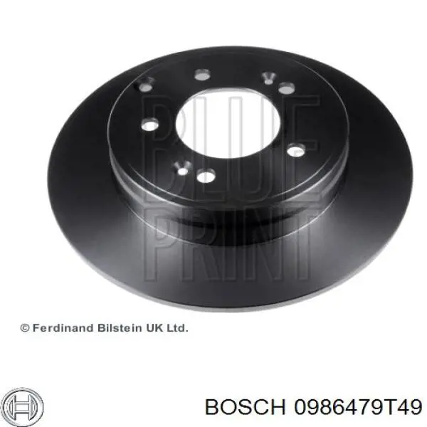 Compre 0986479T49 Bosch Disco do freio traseiro