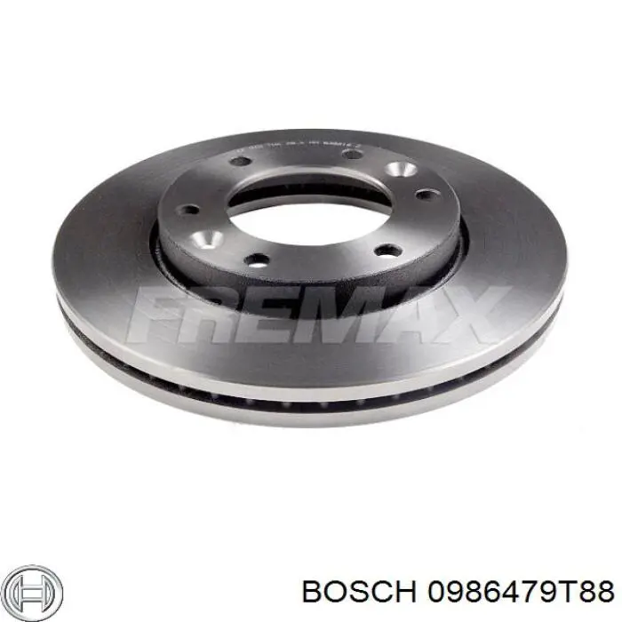 Compre 0986479T88 Bosch Disco do freio dianteiro