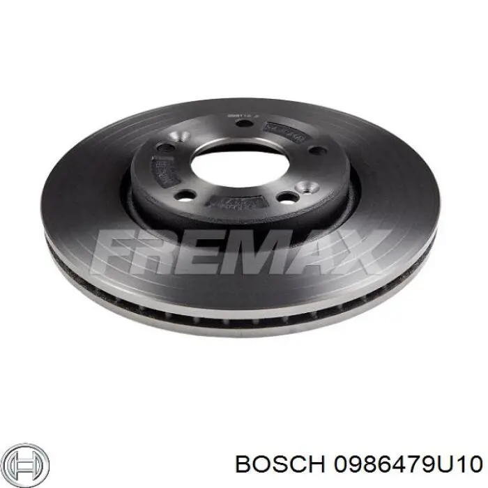 Compre 0986479U10 Bosch Disco do freio dianteiro