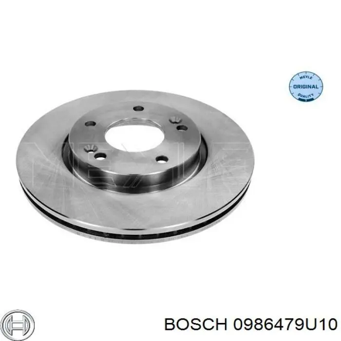Compre 0986479U10 Bosch Disco do freio dianteiro