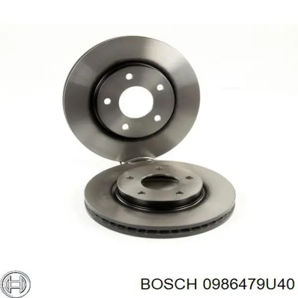 Compre 0986479U40 Bosch Disco do freio dianteiro