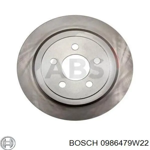 Disco do freio traseiro Bosch 0986479W22 preço, a partir de 68,09 USD