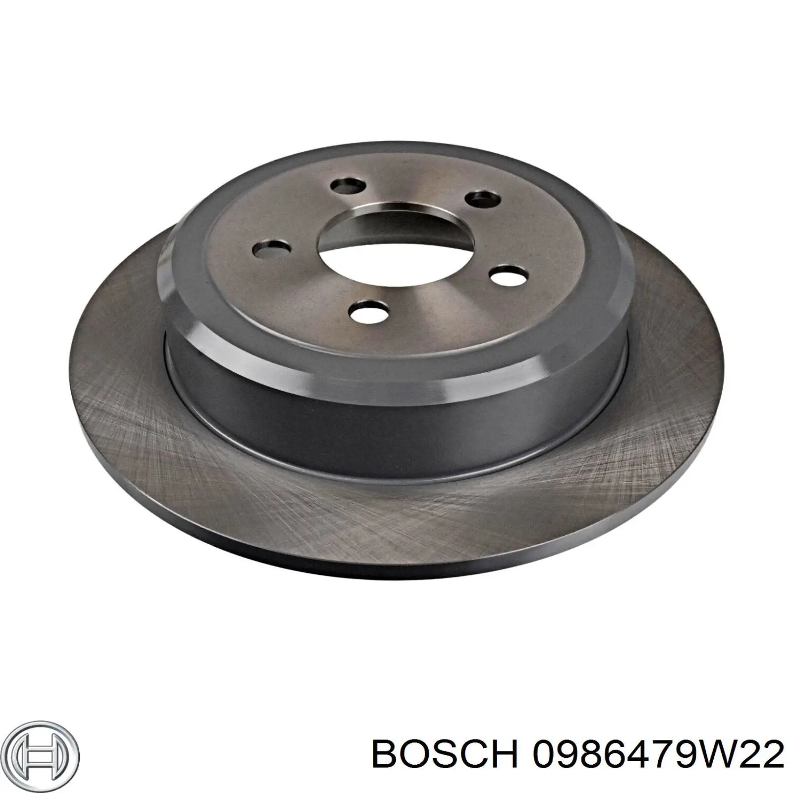 0986479W22 Bosch Disco do freio traseiro