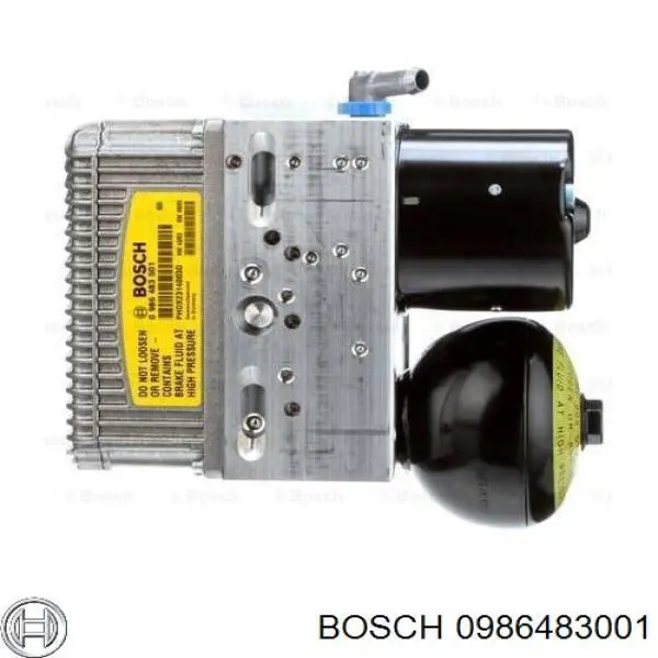 Compre 0986483001 Bosch Acumulador hidráulico do freio do sistema