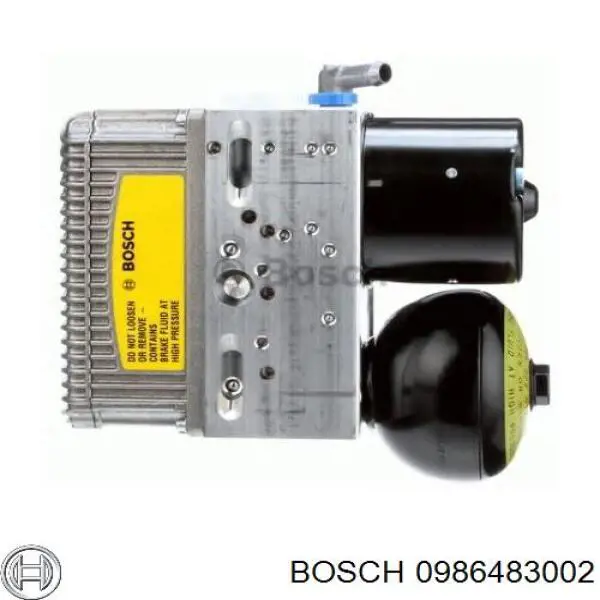 Compre 0986483002 Bosch Unidade hidráulico de controlo ABS