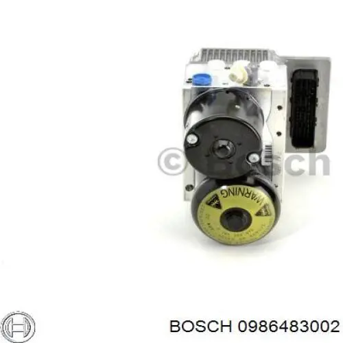 Compre 0986483002 Bosch Unidade hidráulico de controlo ABS