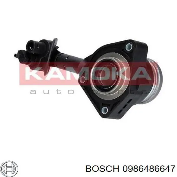 Compre 0986486647 Bosch Cilindro de trabalho de embraiagem montado com rolamento de desengate