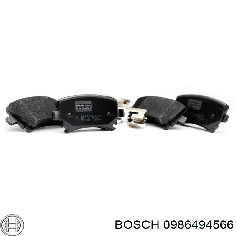 Sapatas do freio dianteiras de disco Bosch 0986494566 preço, a partir de 31,63 USD