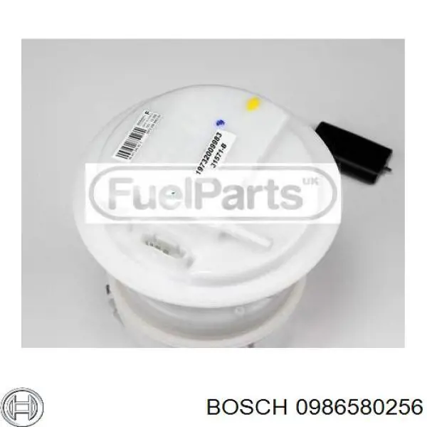 Compre 0986580256 Bosch Módulo de bomba de combustível com sensor do nível de combustível