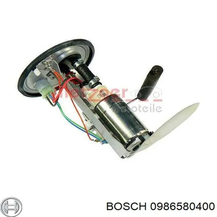 Compre 0986580400 Bosch Módulo de bomba de combustível com sensor do nível de combustível