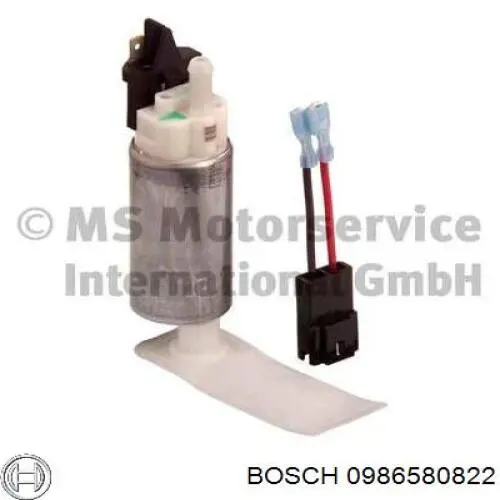 Compre 0986580822 Bosch Bomba de combustível elétrica submersível